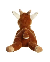 Aurora Medium Gemma Goat Flopsie Adorable Plush Toy Brown 12"