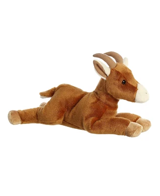 Aurora Medium Gemma Goat Flopsie Adorable Plush Toy Brown 12"