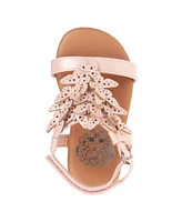 Vince Camuto Toddler Girl's Sandal with Delicate Butterflies Polyurethane Sandals