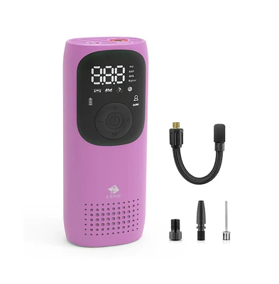 Z-edge Rechargeable 2000mAh 150PSI Portable Tire Inflator Pump