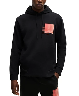 Boss by Hugo Men's Seasonal Artwork Hoodie