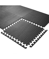 Philosophy Gym Philosophy Gym Pack of Exercise Flooring Mats - x Inch Foam Rubber Interlocking Puzzle Floor Tiles