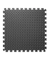 Philosophy Gym Philosophy Gym Pack of Exercise Flooring Mats - x Inch Foam Rubber Interlocking Puzzle Floor Tiles