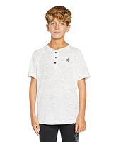 Hurley Big Boys Cloud Slub Henley Tee