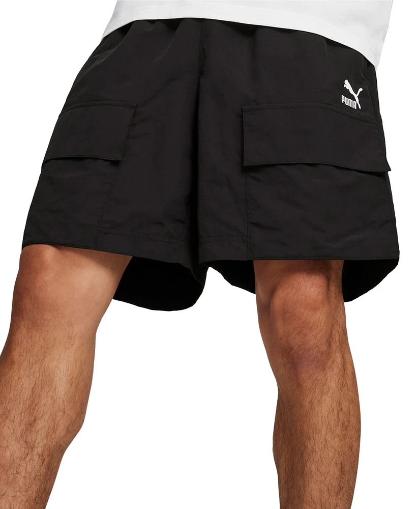 Puma Men's Classic Logo Cargo Shorts