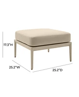 Tov Furniture 1 Pc. Outdoor Ottoman