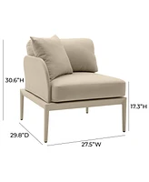 Tov Furniture1 Pc. Modular Outdoor Laf Corner Seat