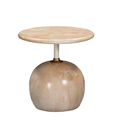 Tov Furniture 1 Pc. Marble Print Side Table