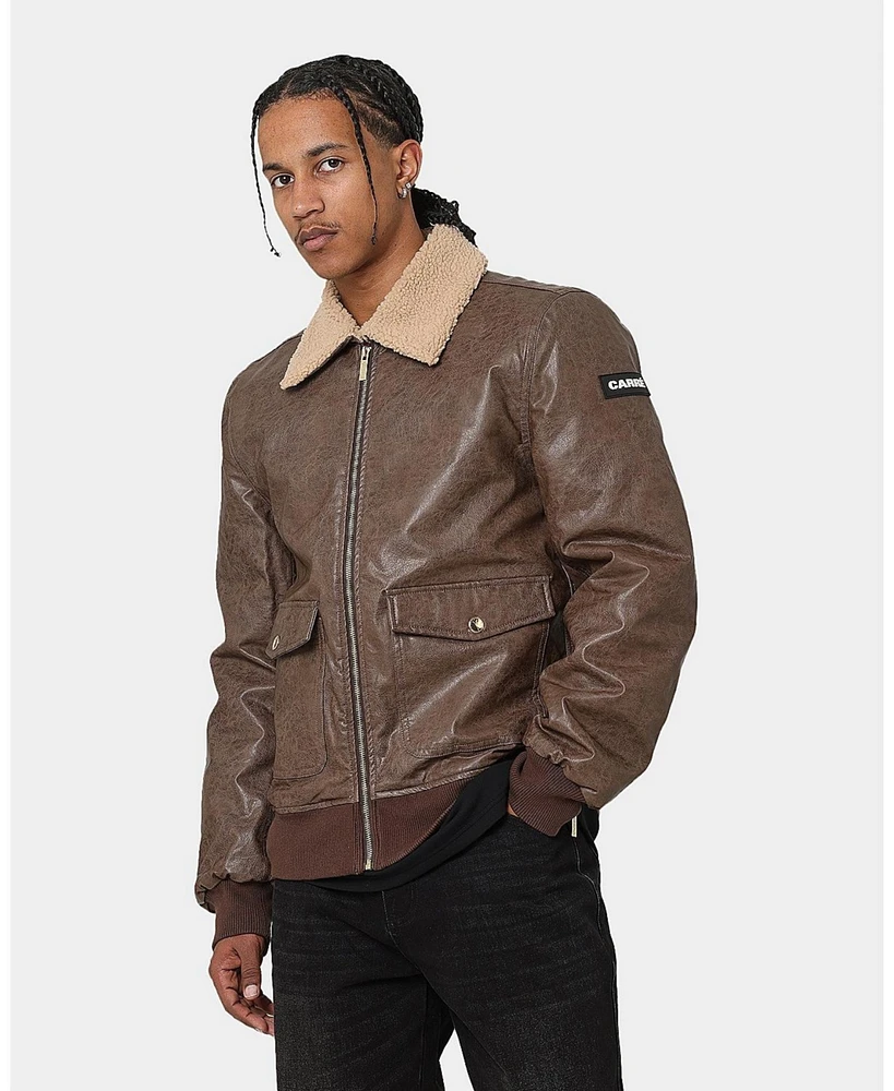 Carre Men's Aviateur Bomber Jacket