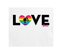 Hybrid Apparel Trendy Juniors Barbie Love Cropped Tee