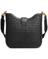 Donna Karan Valley Stream Woven Buckle Crossbody