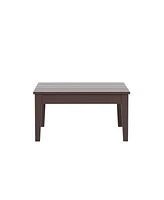 WestinTrends Outdoor Patio Modern Adirondack Coffee Table