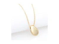 Polished Large Teardrop Pendant