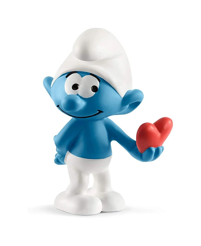 Schleich Smurfs Smurf With Heart Figure 20817