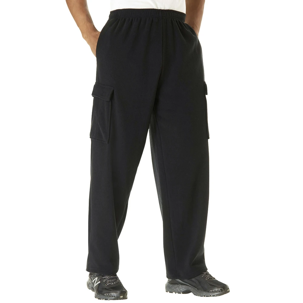 KingSize Men's Explorer Plush Fleece Cargo Pants