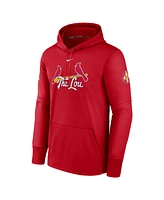 Nike Men's St. Louis Cardinals 2024 City Connect Authentic Collection Practice Performance Pullover Hoodie