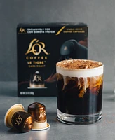 L'Or Coffee Espresso Dark Roast Favorites, Plus Peet's Coffee Medium Roast, 60 Capsule Count