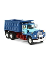 First Gear 1/64 Blue Mack Dump Truck, Sid Kamp