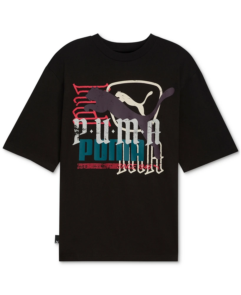 Puma Men's Overlay Logo T-Shirt