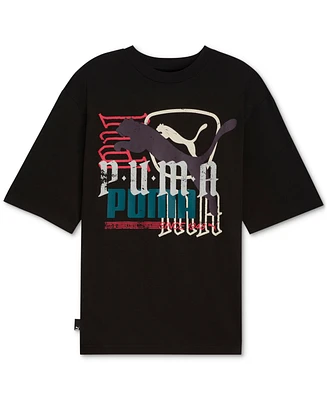 Puma Men's Overlay Logo T-Shirt