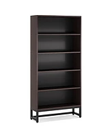 Tribesigns Tall Bookcase and Bookshelf, 70.8” Large Bookcases Organizer with 5-Tier Storage Shelves, Heavy Duty Free-Standing Library Bookshelf