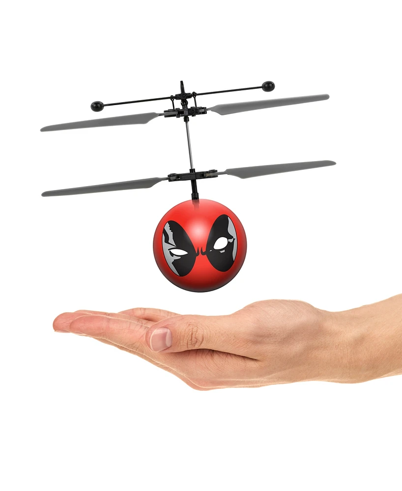 World Tech Toys Marvel X-Men Deadpool Ir Ufo Ball Helicopter