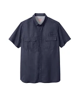 Boulder Creek Big & Tall by KingSize Off-Shore Short-Sleeve Sport Shirt