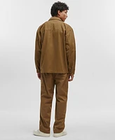 Mode of One Men's Relaxed-Fit Utility Shirt Jacket