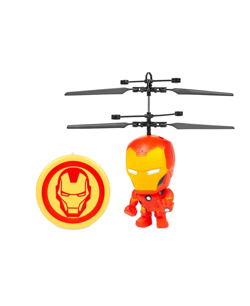 World Tech Toys Marvel 3.5 Inch Iron Man Flying Figure Ir Helicopter