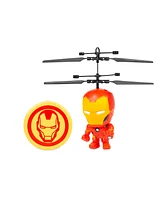 World Tech Toys Marvel 3.5 Inch Iron Man Flying Figure Ir Helicopter