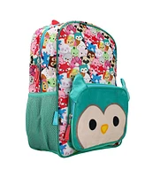 Squishmallows Winston The Owl Plush Pocket Youth Backpack