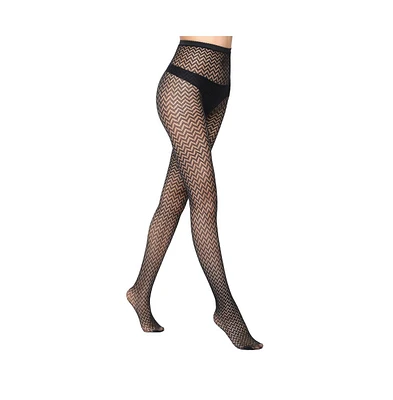 Stems Women's Micro Wave Fishnet Tights