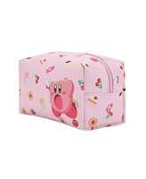 Kirby Junk Food Women's Pink Cosmetic Bag