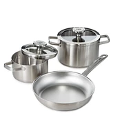 BergHOFF Graphite 5Pc Recycled 18/10 Stainless Steel Cookware Set