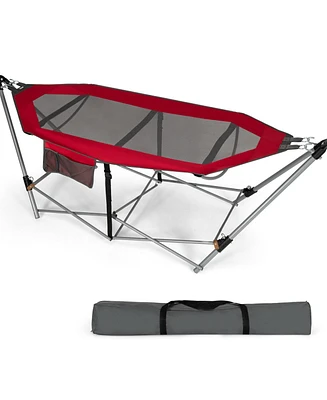 Sugift Portable Folding Hammock with Hammock Stand