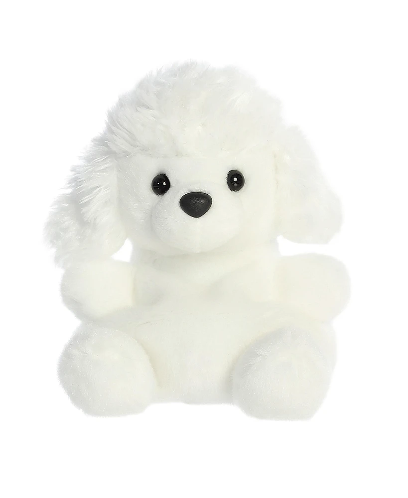 Aurora Mini Lulu Poodle Palm Pals Adorable Plush Toy White 4"