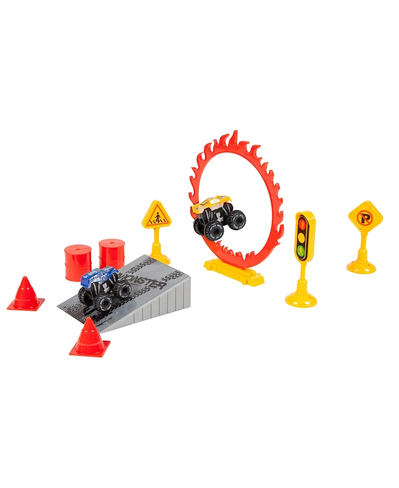 World Tech Toys Nano Monster Power Launcher 12 Piece Playset