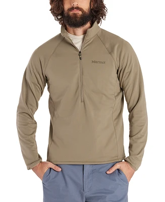 Marmot Men's Leconte Fleece Half-Zip Logo Jacket