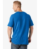 KingSize Big & Tall Shrink-Less Lightweight Longer-Length V-Neck T-Shirt