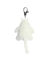 Aurora Mini Keychain Moomin Adorable Plush Toy White 3.5"