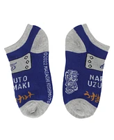 Naruto Boys Ramen Youth 6-Pair Ankle Socks