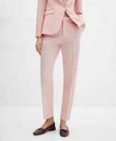 Mango Women's Straight Suit Pants