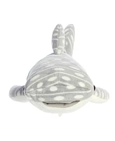 Aurora Large Whale Shark Flopsie Adorable Plush Toy Grey 14.5"