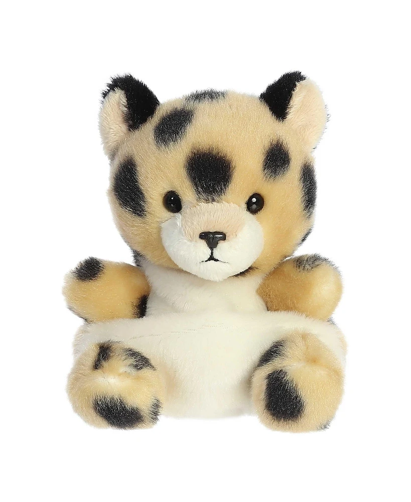 Aurora Mini Chutney Cheetah Palm Pals Adorable Plush Toy Yellow 5"