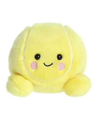 Aurora Mini Tennis Ace Palm Pals Adorable Plush Toy Yellow 4"