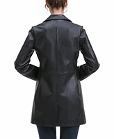 Bgsd Plus Irina Leather Coat