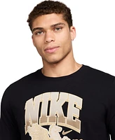 Nike Men's Sportswear Crewneck Logo T-Shirt