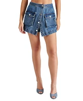 Steve Madden Women's Jennifer Cotton Denim Skort