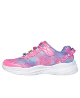 Skechers Little Girls' Power Jams - Skech Friends Fastening Strap Casual Sneakers from Finish Line