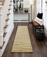 Bobby Berk Broken Stripe Broken Stripe 2'x8' Runner Area Rug